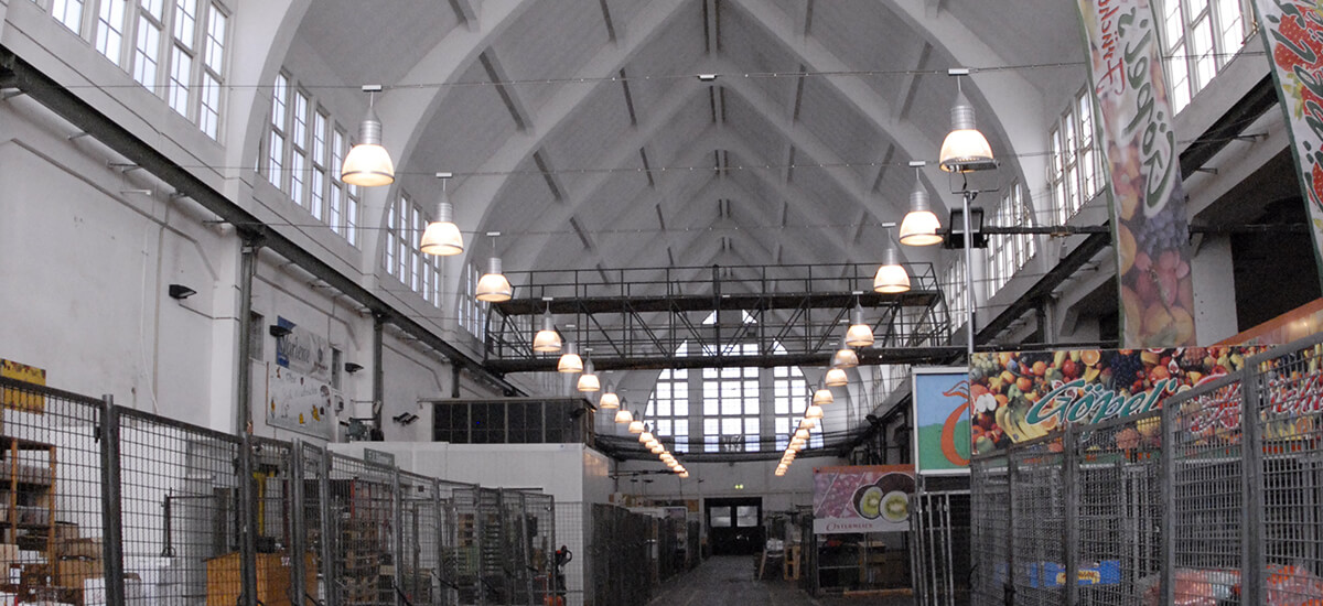 Halle 1 von innen, Großmarkt München
